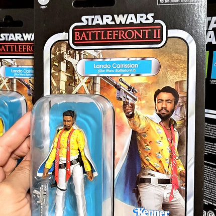 Star Wars The Vintage Collection Lando Calrissian Battlefront II 3.75" Figure