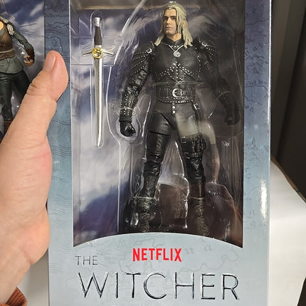 McFarlane The Witcher Geralt of Rivia  & Ciri Figures - Lot Of 3 NEW & SEALED