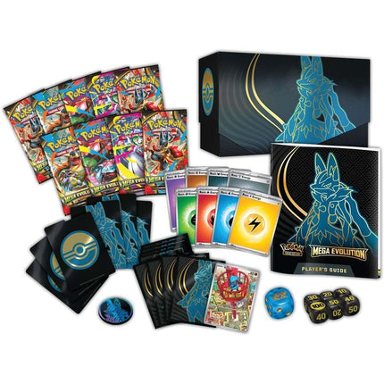 Pokemon TCG Mega Evolutions Elite Trainer Box Mega Lucario Art Pre Sale 09/25