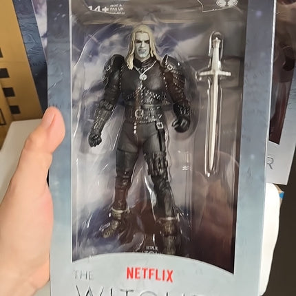 McFarlane The Witcher Geralt of Rivia  & Ciri Figures - Lot Of 3 NEW & SEALED