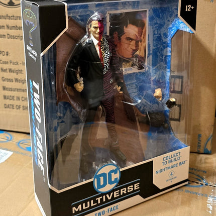 IN STOCK McFarlane DC Multiverse Batman Forever Two Face  Build a Wave 