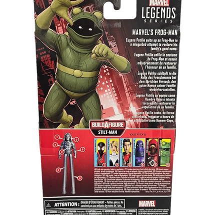 Marvel Legend Spider-Man  Frog-Man 6” Action Figure