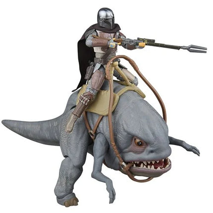 Figuras de acción de Star Wars The Vintage Collection Blurrg &amp; The Mandalorian a escala de 3 3/4 pulgadas