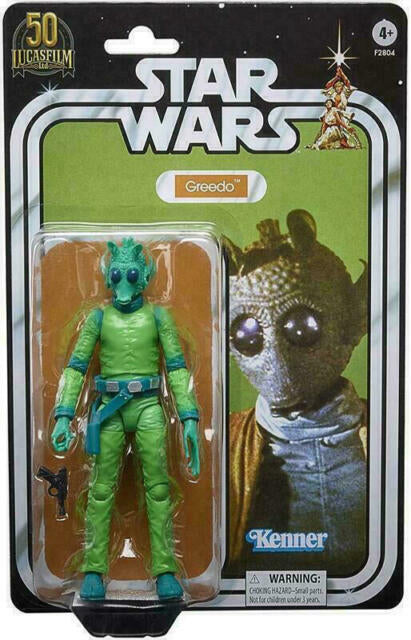 Hasbro Star Wars The Black Series Lucasfilm 50th Anniversary Greedo 6"