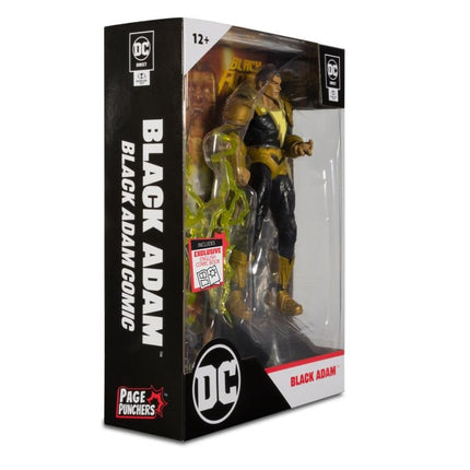 McFarlane DC Direct DC Multiverse Page Punchers Black Adam Figure  w/Comic