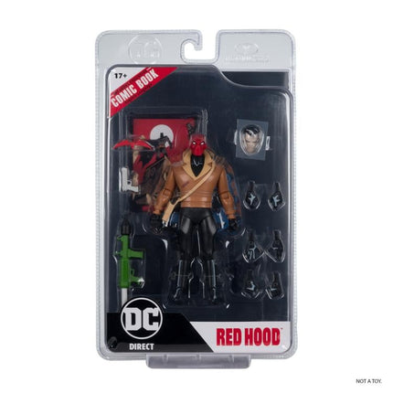 McFarlane DC Page Punchers Red Hood 6" Action Figure (Platinum Edition)