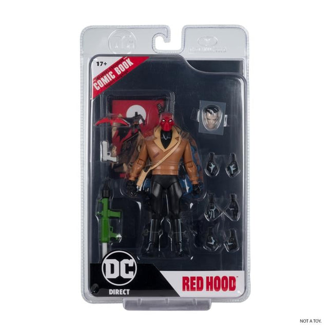 McFarlane DC Page Punchers Red Hood 6" Action Figure (Platinum Edition)