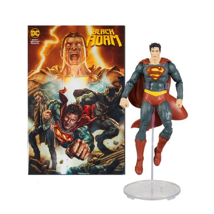 Mcfarlane Toys DC Multiverse Page Punchers Black Adam Superman with comic