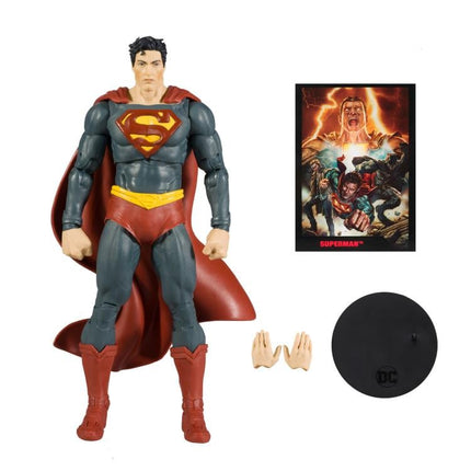 Mcfarlane Toys DC Multiverse Page Punchers Black Adam Superman with comic