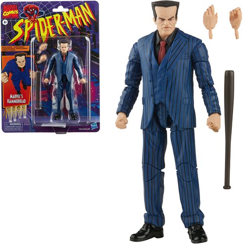 Marvel Legends Spider-Man Retro Hammerhead 6” Action Figures