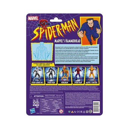 Marvel Legends Spider-Man Retro Hammerhead 6” Action Figures