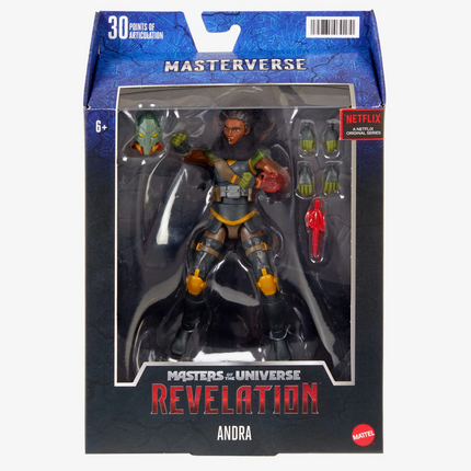 Mattel Masters of the Universe Masterverse Andra 6'' Action Figure