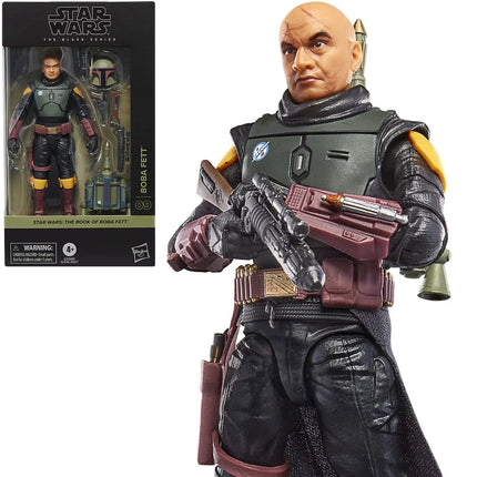 Figura de acción de Star Wars The Black Series Boba Fett (El libro de Boba Fett) de 6 pulgadas 