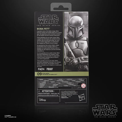Figura de acción de Star Wars The Black Series Boba Fett (El libro de Boba Fett) de 6 pulgadas 