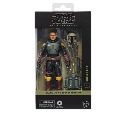 Figura de acción de Star Wars The Black Series Boba Fett (El libro de Boba Fett) de 6 pulgadas 