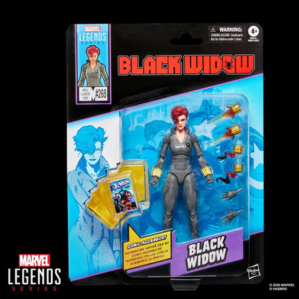 Figura de acción de Black Widow de 6 pulgadas de la serie Marvel Legends