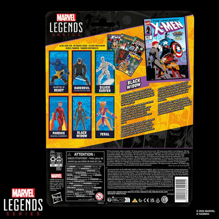 Figura de acción de Black Widow de 6 pulgadas de la serie Marvel Legends