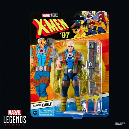 Figuras de acción de X-Men 97 Marvel Legends de 6 pulgadas, ola 3, caja de 6 