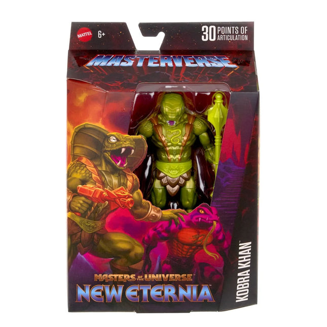 Masters of the Universe Masterverse Wave 18 New Eternia Kobra Khan Action Figure