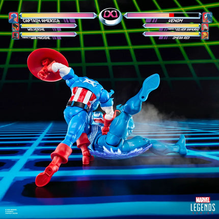 Marvel Legends Gamerverse Captain America VS Venom MVC Figure 2 pack