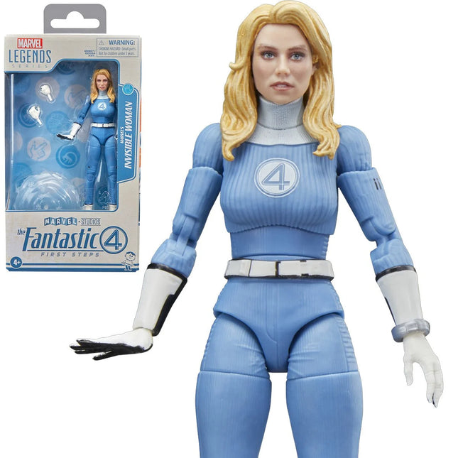 The Fantastic Four: First Steps Marvel Legends Series Invisible Woman Sue Storm 6-Inch Action Figure)