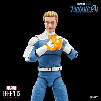 Figura de acción de Johnny Storm de 6 pulgadas de Los Cuatro Fantásticos: Primeros pasos de la serie Marvel Legends