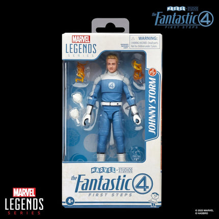 Figura de acción de Johnny Storm de 6 pulgadas de Los Cuatro Fantásticos: Primeros pasos de la serie Marvel Legends