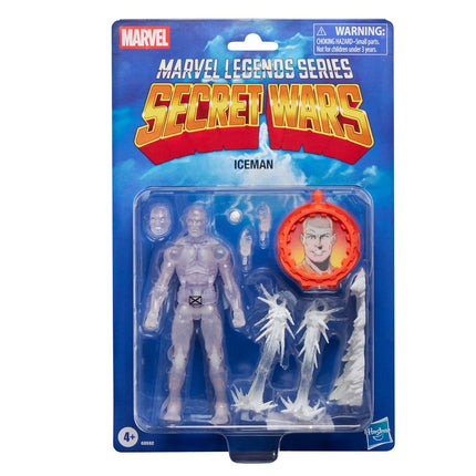Figura de acción de 6 pulgadas de Secret Wars Marvel Legends Ice Man