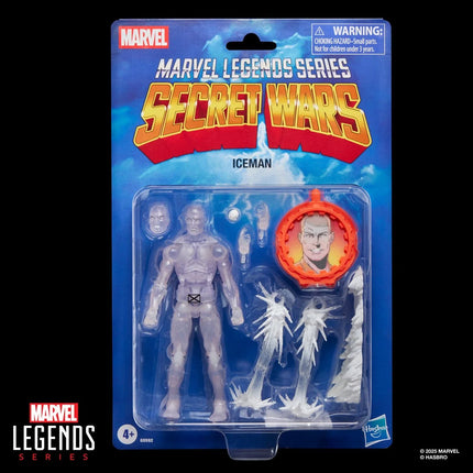 Figura de acción de 6 pulgadas de Secret Wars Marvel Legends Ice Man