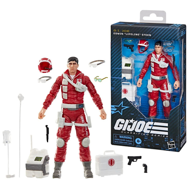 G.I. Joe Classified Series #186 Edwin Lifeline Steen 6-Inch Action Figure