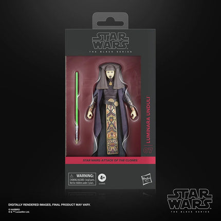 Star Wars The Black Series Luminara Unduli 6-Inch Action Figure