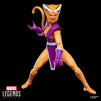 Figura de acción de 6 pulgadas de la serie Marvel Legends de X-Men X-Force Feral 