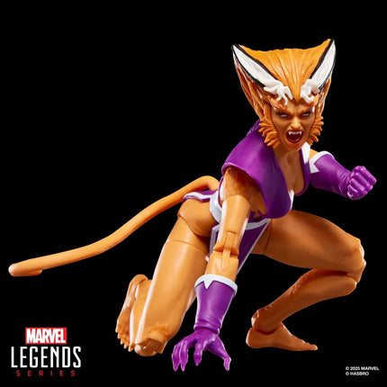 Figura de acción de 6 pulgadas de la serie Marvel Legends de X-Men X-Force Feral 