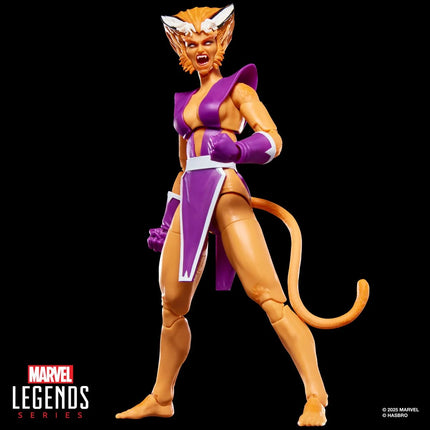 Figura de acción de 6 pulgadas de la serie Marvel Legends de X-Men X-Force Feral 