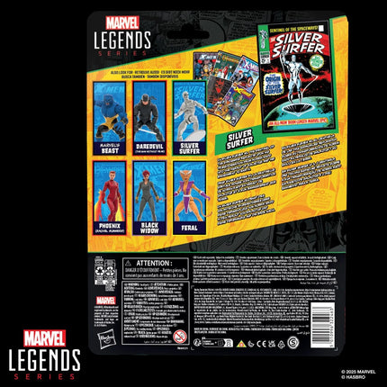 Fantastic Four Marvel Legends Series Silver Surfer 6-Inch Action Figure