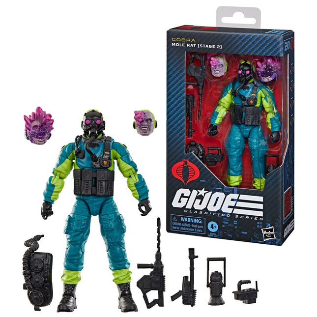 G.I. Joe Classified Series #190 Mole Rat (Stage 2) 6-Inch Action Figure
