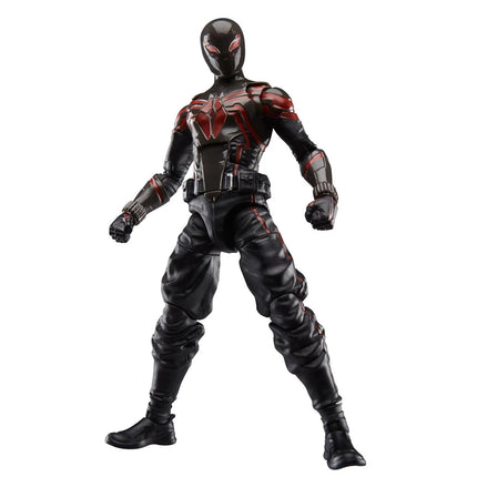 Figura de acción de Spider-Man Marvel Legends Series Gamerverse Miles Morales Brooklyn 2099 de 6 pulgadas