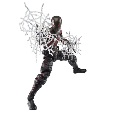 Figura de acción de Spider-Man Marvel Legends Series Gamerverse Miles Morales Brooklyn 2099 de 6 pulgadas