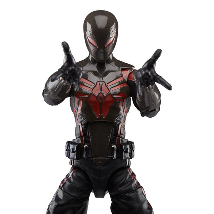 Figura de acción de Spider-Man Marvel Legends Series Gamerverse Miles Morales Brooklyn 2099 de 6 pulgadas