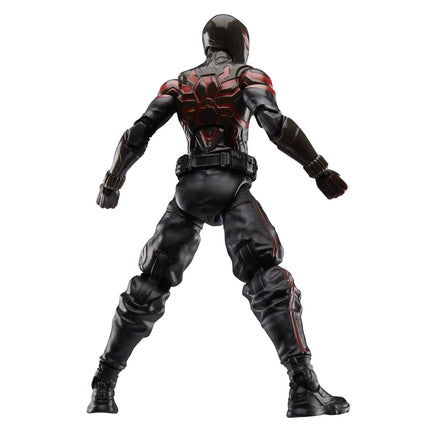 Figura de acción de Spider-Man Marvel Legends Series Gamerverse Miles Morales Brooklyn 2099 de 6 pulgadas