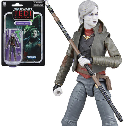 Figura de acción de la Hermana de la Noche Merrin de Star Wars The Vintage Collection de 3 3/4 pulgadas 