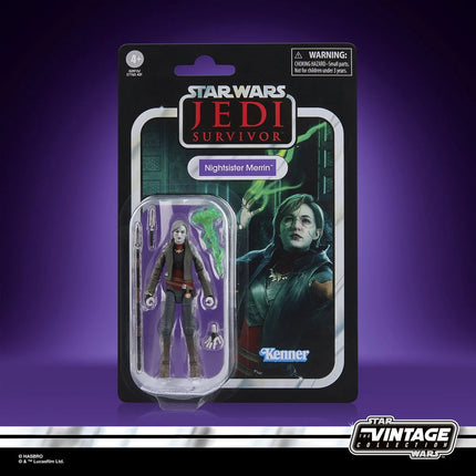 Figura de acción de la Hermana de la Noche Merrin de Star Wars The Vintage Collection de 3 3/4 pulgadas 