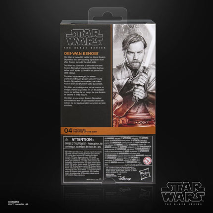Star Wars The Black Series Obi-Wan Kenobi (Revenge of the Sith) 6-Inch Action Figure