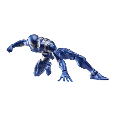 Figura de acción de Spider-Man Marvel Legends Series Gamerverse Peter Parker con traje negro de 6 pulgadas