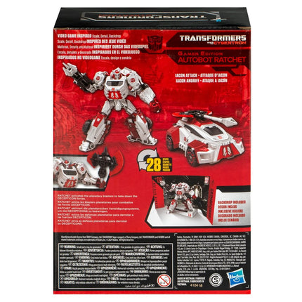 Transformers Toys Studio Series Voyager Transformers: Guerra por Cybertron Edición Gamer Ratchet