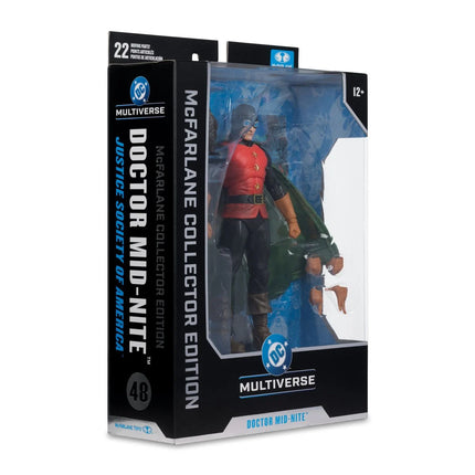 DC McFarlane Collector Edition Doctor Mid-Nite Justice Society of America #48 7-Inch Scale Action Figure - Exclusive