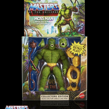 Figura de acción de Mattel Masters of the Universe Moss Man de 5 pulgadas