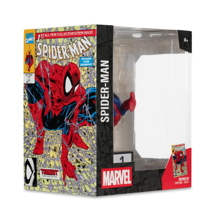 Figura a escala 1/10 de Spider-Man #1 (Caja de esquina) de Marvel Comics