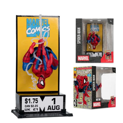 Figura a escala 1/10 de Spider-Man #1 (Caja de esquina) de Marvel Comics