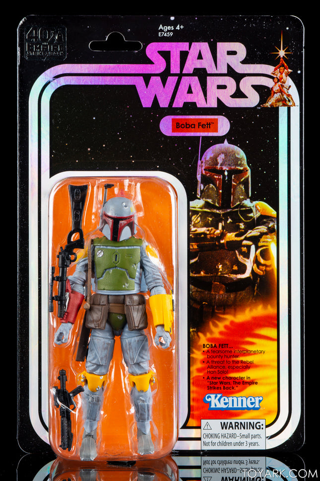 Star Wars The Black Series 40th Anniversary  Boba Fett SDCC